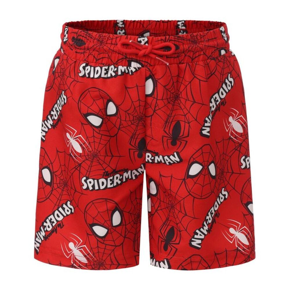 Spider-Man Childrens/Kids Swim Shorts / Red
